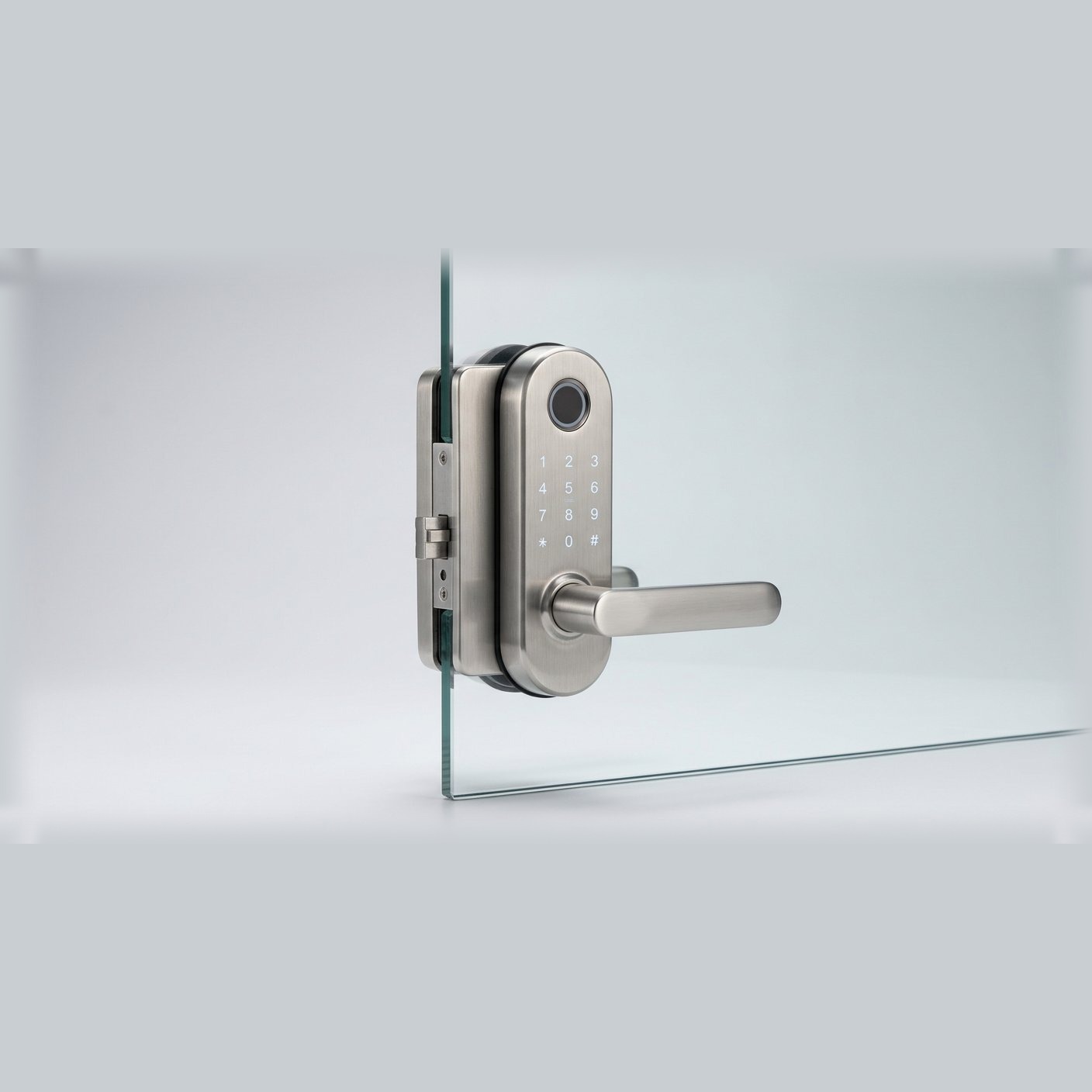 Glass Door Lock — ToiBoi smart home device
